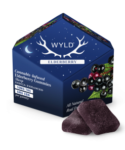 a box of WYLD Elderberry Gummies