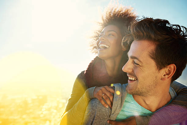 young couple playing outdoor after getting wyld gummies review